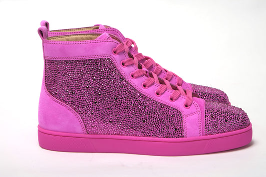 Christian Louboutin Diva Hot Pink Louis Flat Veau Shoes