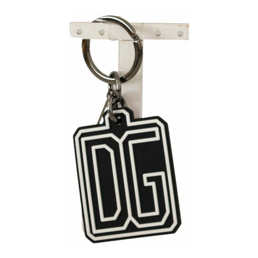 Dolce & Gabbana Elegant Monochrome Keyholder